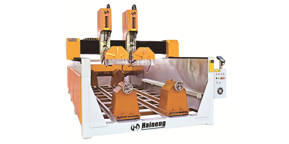 4 Axis CNC Multifunctional Double-Head Engraving Machine