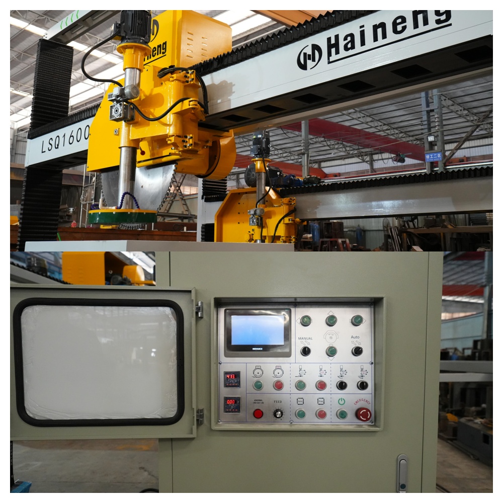 Two-Way Stone Block Cutting Machine