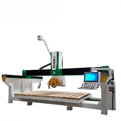 CNC 5 Axis Bridge Stone Cutting Machine