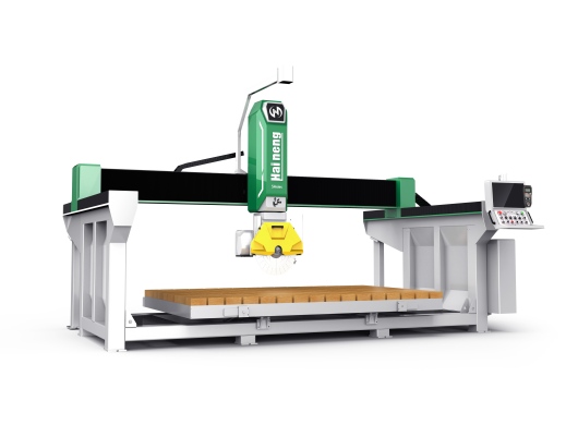 CNC 5 Axis Bridge Stone Cutting Machine High-Precision Stone Cutting